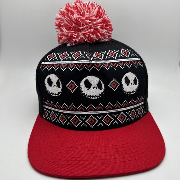 The Nightmare Before Christmas Snapback Hat Disney Adjustable - Picture 1 of 5